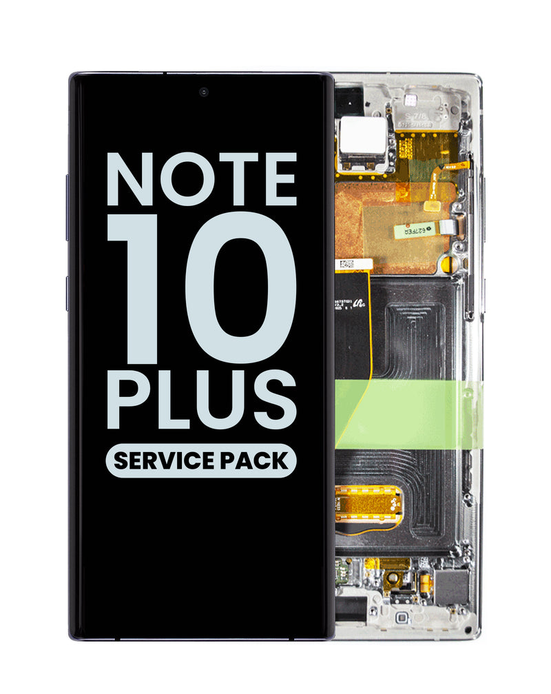Reparación de pantalla OLED con marco para Galaxy Note 10 Plus N975 en Guatemala.