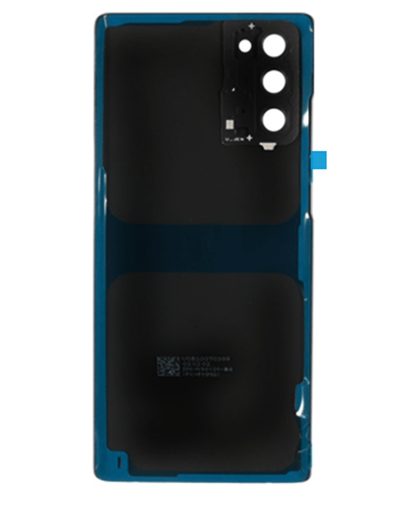 Encuentra tapa trasera con lente de cámara y adhesivo para Galaxy Note 20 en Guatemala, mayorista de componentes con envío rápido.
