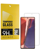 Protector de pantalla de vidrio templado claro para Samsung Galaxy Note 20 en Guatemala, compatible con carcasa, 2.5D y 1 pieza.