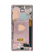 Encuentra la pantalla con marco en color Mystic Bronze para Samsung Galaxy Note 20 N980/N981 en Guatemala, reparación de pantallas OLED.