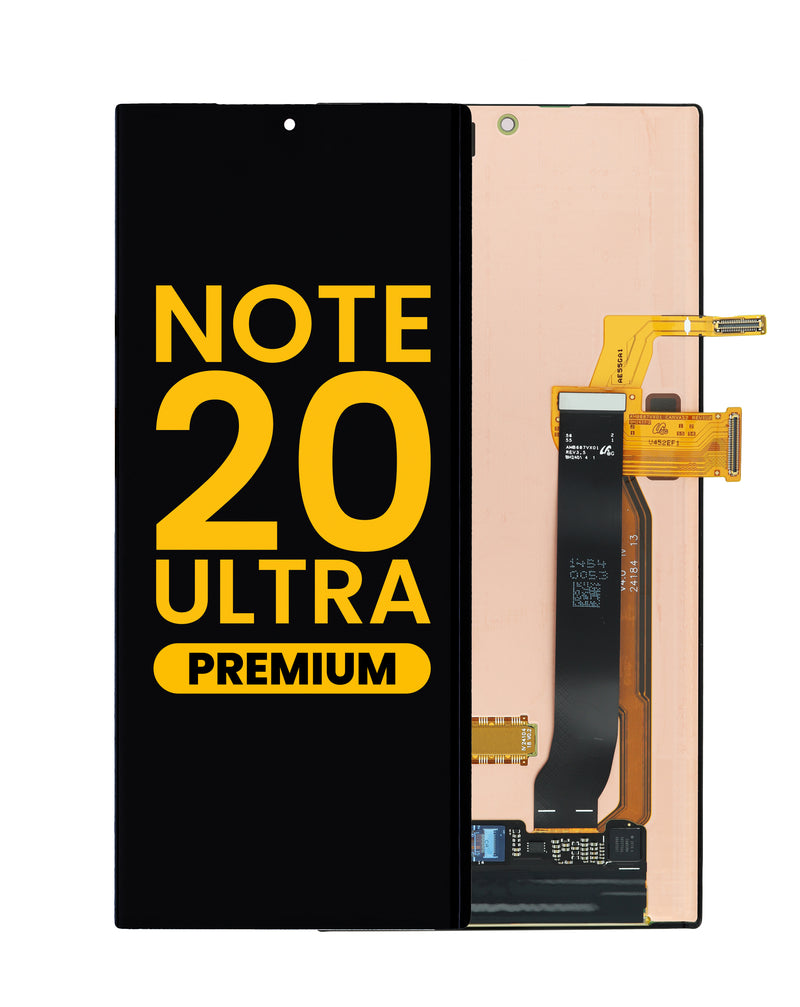 Reparación de pantalla sin marco OLED para Samsung Galaxy Note 20 Ultra en Guatemala.