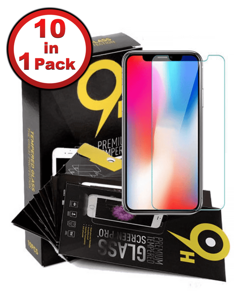 Protector de cristal templado para iPhone 12 Mini en Guatemala, disponible en pack de 10 unidades al por mayor.