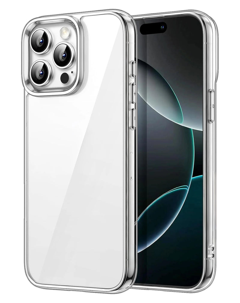 Protege tu iPhone 12/12 Pro con una funda ultra brillante ALL CLEAR en Guatemala.