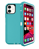 Funda heavy duty iPhone 12 / 12 Pro (LIGHT TEAL)