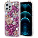 Funda de silicona rígida color rosa para iPhone 12/12 Pro en Guatemala.