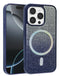 Encuentra la mejor funda con carga inalámbrica Bling Diamond Crystal BLUE para iPhone 12 y 12 Pro en Guatemala.