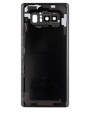 Tapa trasera original color Orchid Gray para Samsung Galaxy Note 8, con adhesivo incluido, disponible en talleres de reparación en Guatemala.