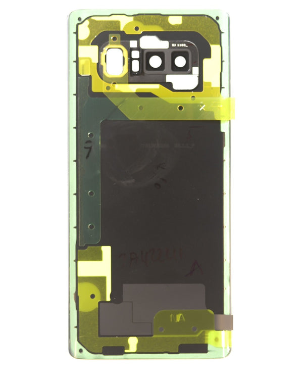 Tapa trasera con lente de cámara original para Samsung Galaxy Note 8 en Guatemala, disponible en mayoristas de accesorios y reparaciones de celulares.