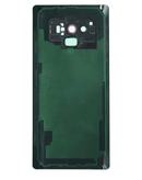 Tapa trasera con lente de cámara y adhesivo para Galaxy Note 9 en Guatemala, ideal para reparaciones en talleres especializados.