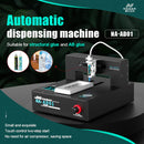Dispensador automático de pegamento NASAN NA-AD01 para marcos y pantallas de iPhone X a 17 Pro Max.