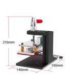 Herramienta de prensado manual NASAN NA-CLM con pantalla LCD, calentamiento y temporizador para reparación de pantallas.