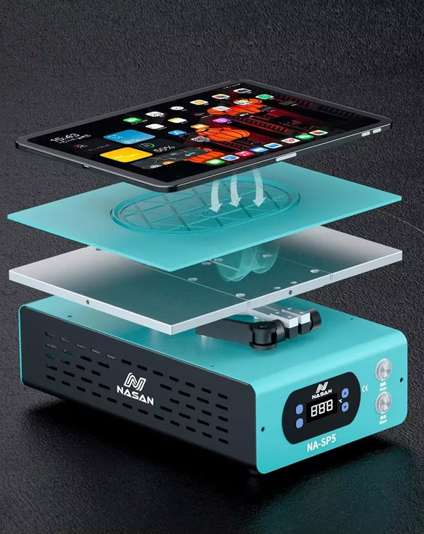 Encuentra la pantalla antideslizante de silicona NASAN NA-Pad15 para proteger tu LCD en Guatemala.