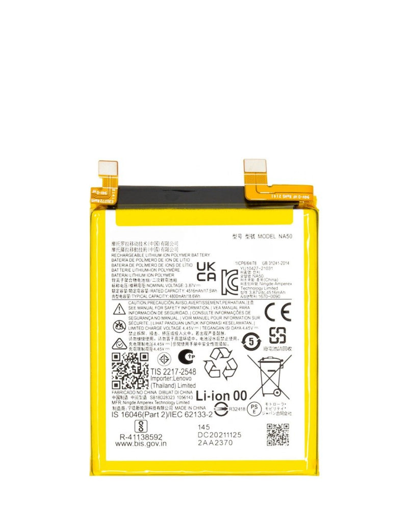 Reparación de batería para Motorola Moto Edge Plus y Edge 30 Pro en Guatemala.