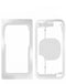 Protege la tapa trasera de tu iPhone 8 con etiquetas de acero inoxidable personalizadas en Guatemala.