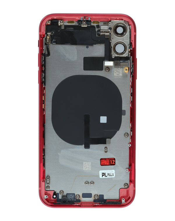 Encuentra tapas traseras originales con componentes pequeños preinstalados para iPhone 11 en Guatemala.