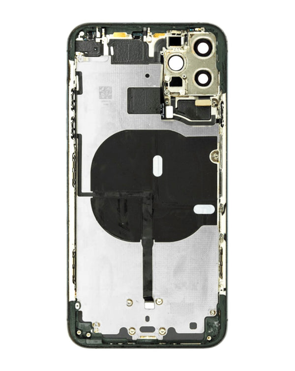 Compra tapa trasera OEM con componentes pequeños preinstalados para iPhone 11 Pro Max en Guatemala.