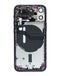 Tapa trasera (PURPLE) iPhone 12 Mini con componentes pequeños preinstalados en Guatemala, bajoPPLCD.