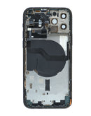 Encuentra tapa trasera con componentes preinstalados para iPhone 12 Pro en Guatemala, ideal para reparaciones y talleres especializados.