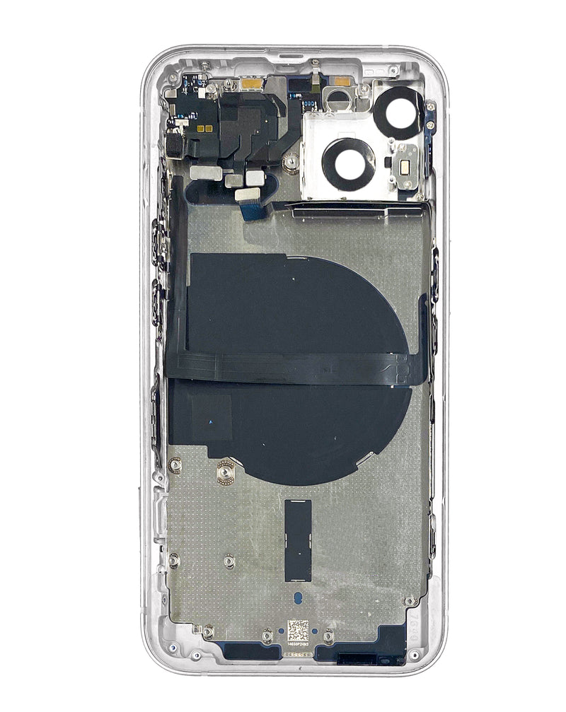 Venta al por mayor de estructuras de iPhone 13 en color blanco con piezas pequeñas preinstaladas en Guatemala.