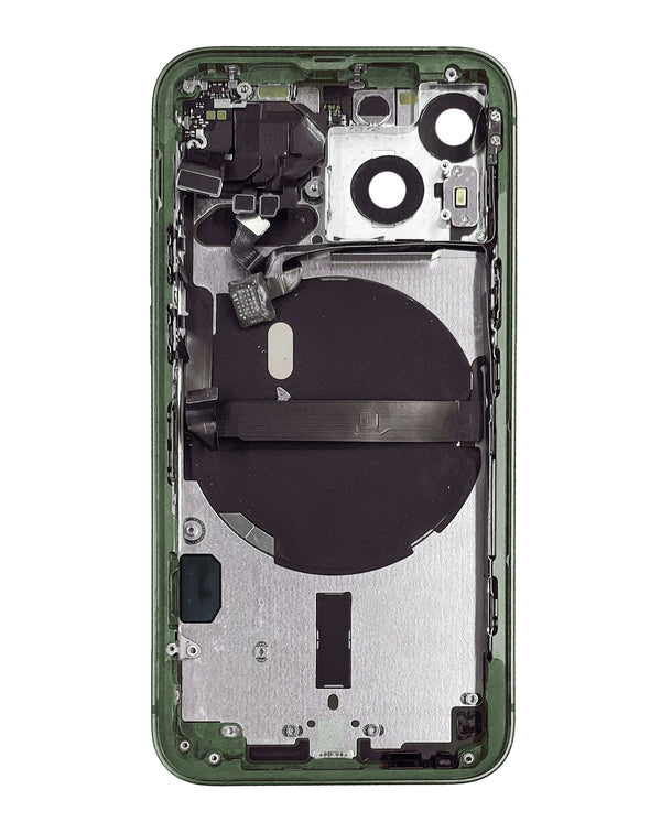 Venta de Chasis original con piezas preinstaladas para iPhone 13 Mini en Guatemala, ideal para reparaciones de carcasa.