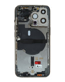 Compra el Marco de tapa trasera OEM con componentes pequeños preinstalados para iPhone 13 Pro en Guatemala.