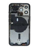 Compra un marco de carcasa trasera con componentes pequeños preinstalados para iPhone 13 Pro (SIERRA BLUE) en Guatemala.