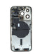 Mayorista en Guatemala de marcos preinstalados plateados para iPhone 14 Pro, ideal para reparaciones en talleres especializados.