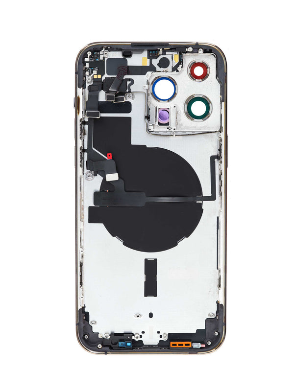 Encuentra chasis preinstalados para iPhone 14 Pro Max (DEEP PURPLE) en Guatemala, ideales para reparaciones en talleres y mayoristas de componentes iPhone.
