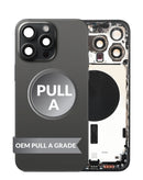 Compra la tapa trasera OEM con componentes preinstalados para iPhone 15 Pro Max en Guatemala.