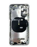 Encuentra tapa trasera original con componentes preinstalados para iPhone XS en Guatemala para reparaciones de calidad.