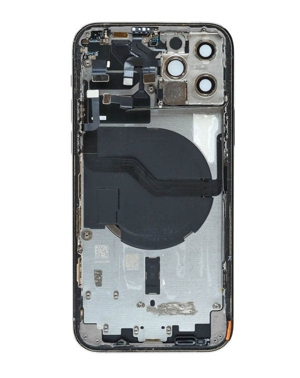 Encuentra tapa trasera original con componentes preinstalados para iPhone 12 Pro en Guatemala al mejor precio.