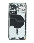 Reparación de marco con piezas pequeñas preinstaladas para iPhone 12 Pro en Guatemala.