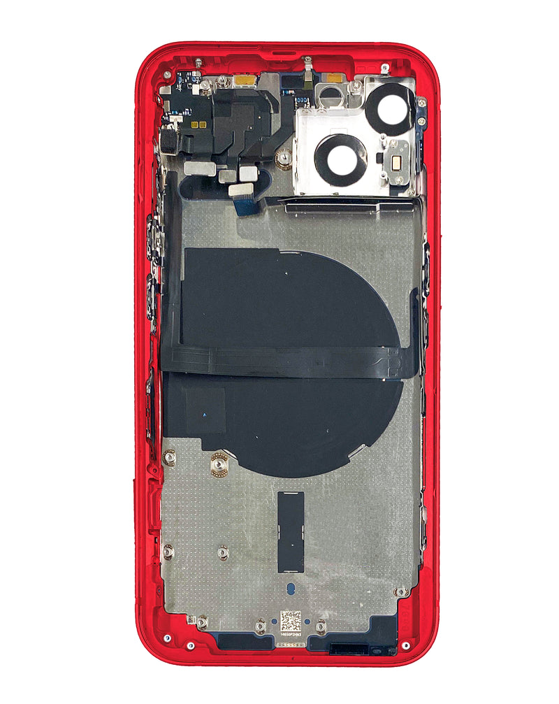 Venta al por mayor de estructuras con partes preinstaladas para iPhone 13 en Guatemala, ideales para reparaciones en talleres especializados.