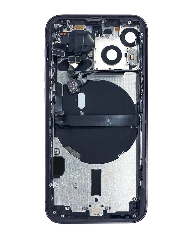 Encuentra chasis preinstalado para iPhone 13 Mini en Guatemala, ideal para reparaciones en talleres y mayoristas.