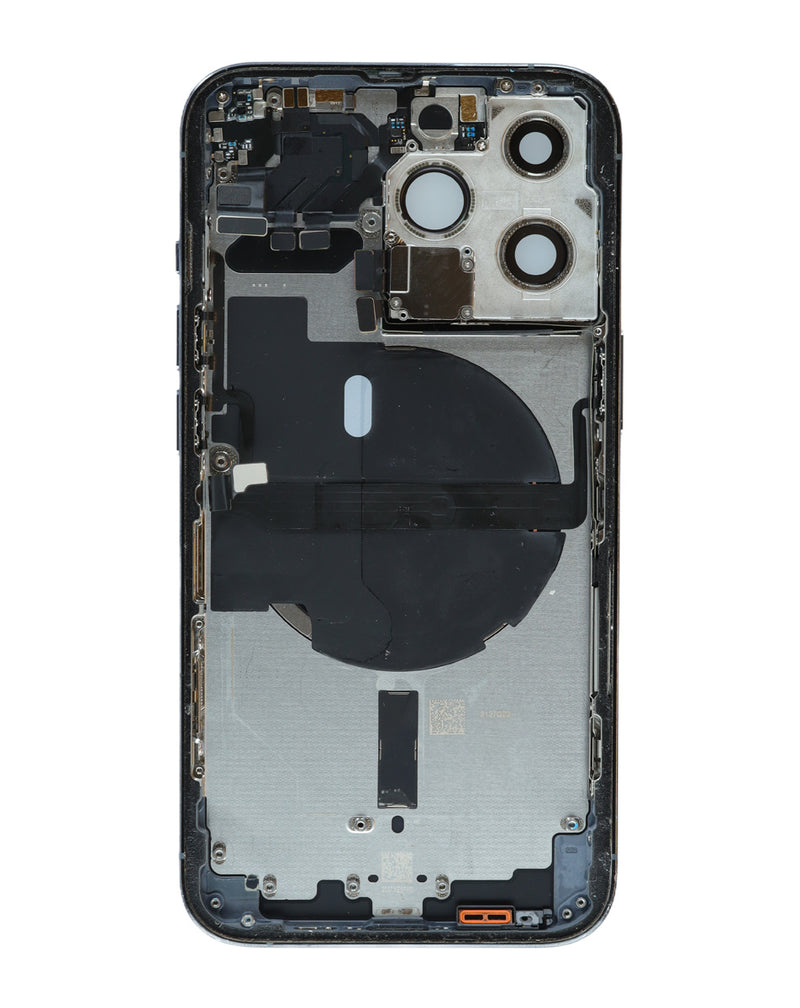 Encuentra tapa trasera con componentes preinstalados OEM para iPhone 13 Pro en Guatemala con envío rápido y seguro.