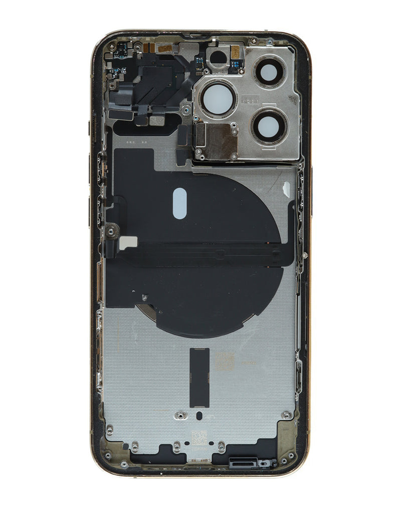 Encuentra tapa trasera OEM con componentes preinstalados para iPhone 13 Pro en Guatemala, al mejor precio y con garantía de calidad.
