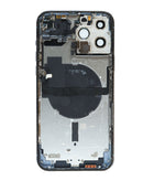 Compra tapas traseras con componentes pequeños preinstalados para iPhone 13 Pro Max en Guatemala, ideal para reparaciones y talleres especializados.