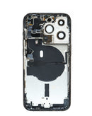 Encuentra tapas traseras con componentes preinstalados para iPhone 14 Pro en Guatemala, distribuidas por mayoristas con etiqueta OEM.