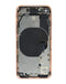 Compra una tapa trasera con componentes preinstalados para iPhone 8 (GOLD) OEM en Guatemala, ideal para reparaciones de tu dispositivo.
