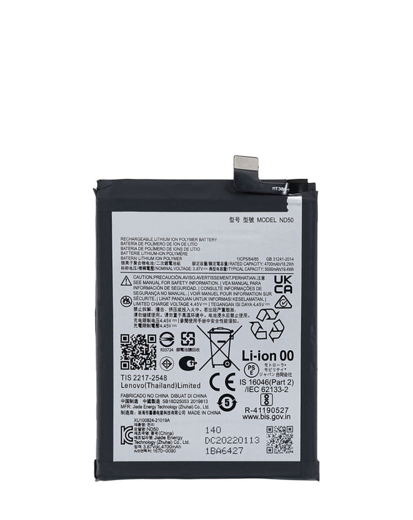Reparación de batería Motorola Moto G62 5G (XT2223 / 2022) en Guatemala.