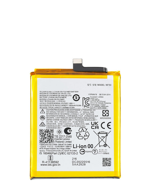 Reparación de batería para Motorola Moto Edge 2022 en Guatemala, encuentra repuestos originales en mayoristas de componentes Motorola.