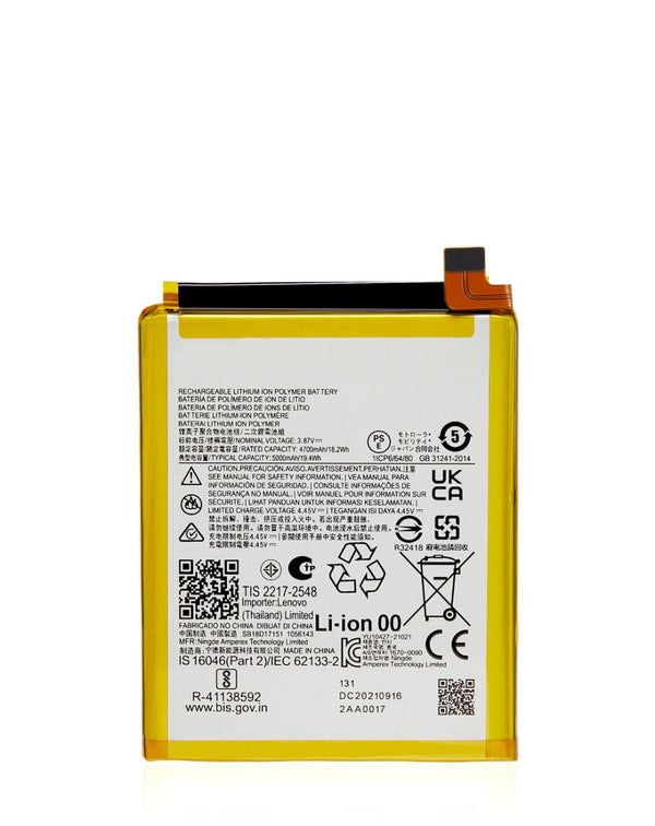 Batería Motorola Moto G71 5G (XT2169-1 / 2022) disponible en Guatemala para reparaciones y componentes de batería.