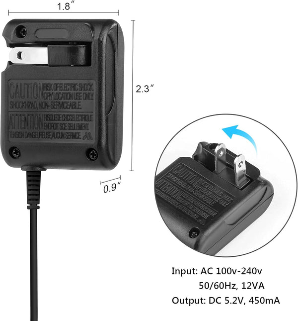 Encuentra un adaptador de CA con cable US para tu Nintendo Gameboy Advance SP en Guatemala.