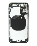 Encuentra el marco trasero con pequeños componentes preinstalados para iPhone X en Guatemala para reparaciones a precio de mayorista.