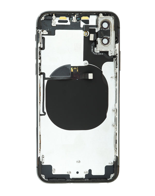 Encuentra el marco trasero con pequeños componentes preinstalados para iPhone X en Guatemala para reparaciones a precio de mayorista.