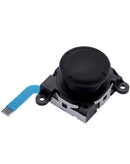 Capuchón de joystick 3D analógico negro con textura antideslizante para controlador de videojuegos.