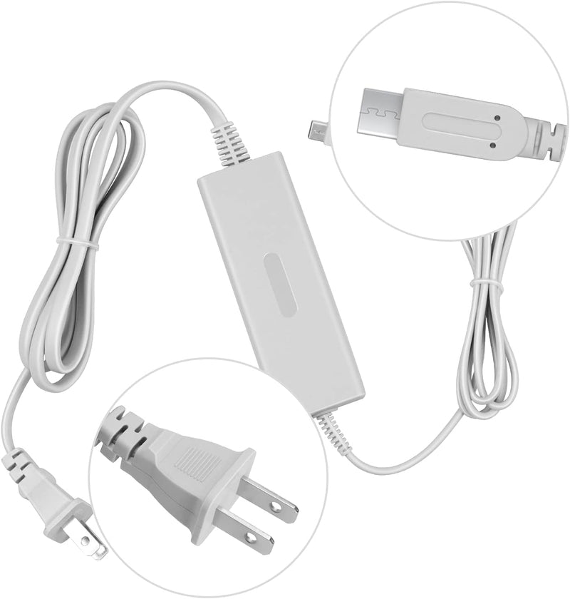 Compra al por mayor en Guatemala el adaptador AC con cable US para Gamepad de Nintendo Wii U en SlowBack.