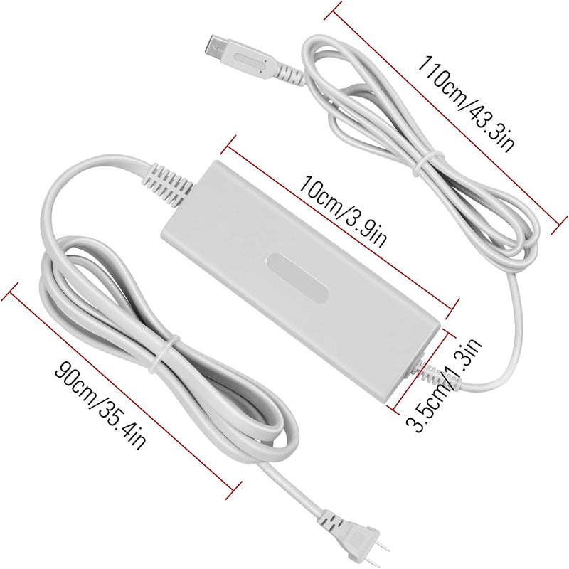 Compra al por mayor en Guatemala el adaptador AC con cable US para Gamepad de Nintendo Wii U en SlowBack.