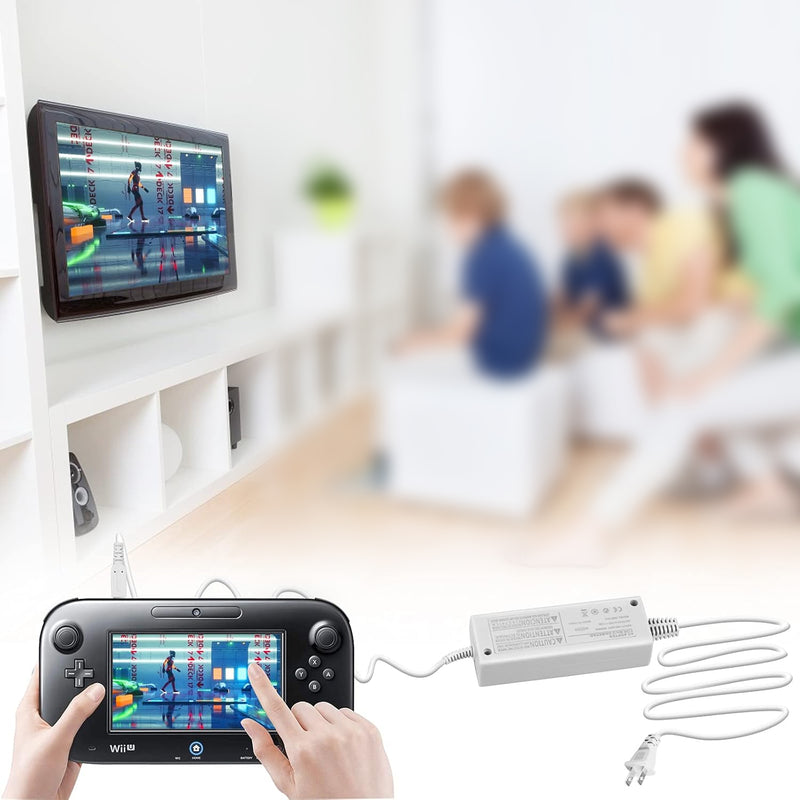 Compra al por mayor en Guatemala el adaptador AC con cable US para Gamepad de Nintendo Wii U en SlowBack.