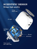 Encuentra el cargador de pared LDNIO A2522C QC3.0+PD Dual USB A con cable USB C-L en Guatemala para una carga rápida y eficiente.